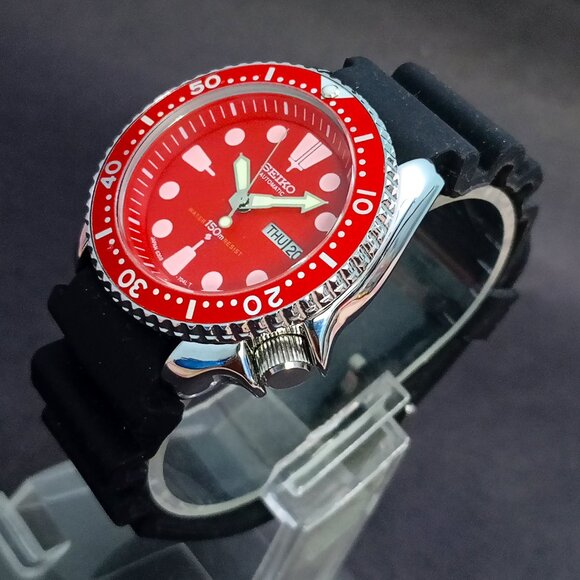 🔥 Vintage SEIKO DIVER'S Automatic Date & Date 21-Jewels Men's Japanese Watch - Picture 2 of 7